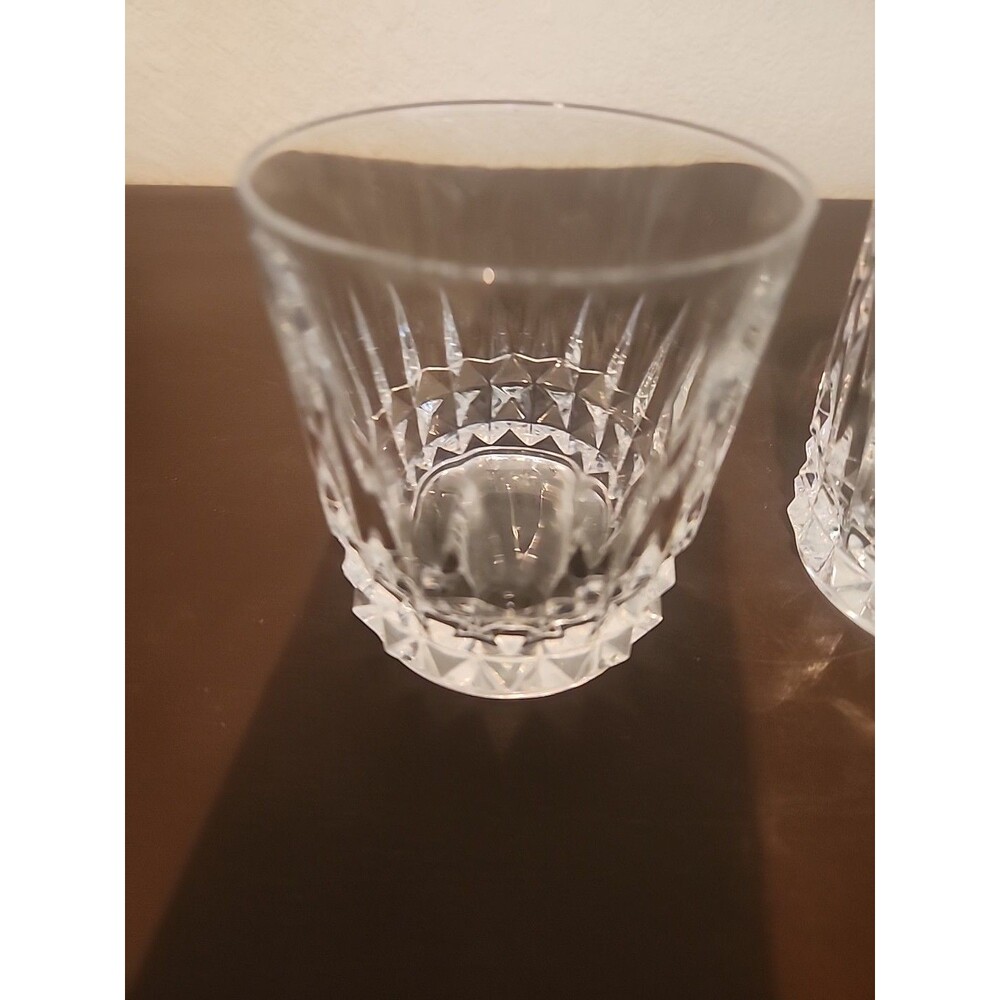Set Of 5 Cristal D'Arques Tuilleries Villandry Old Fashioned Whiskey Glasses - Picture 2 of 6